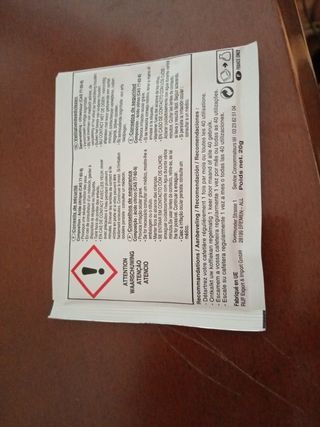 Descalcarizador d echar con sal del lavavajillas