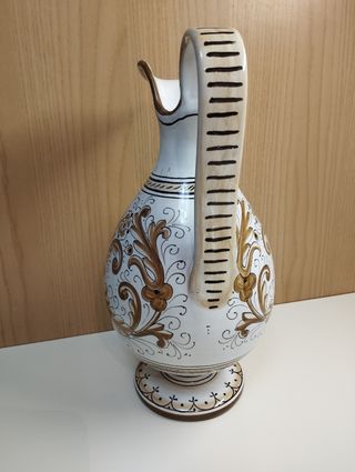 Vaso brocca decorato