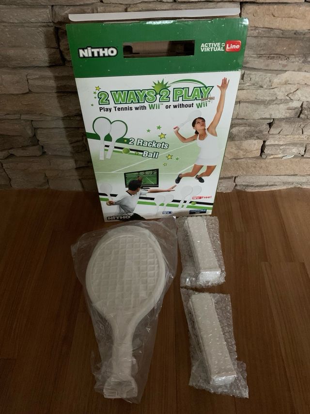 Accessori Wii Nintendo Racchette da Tennis