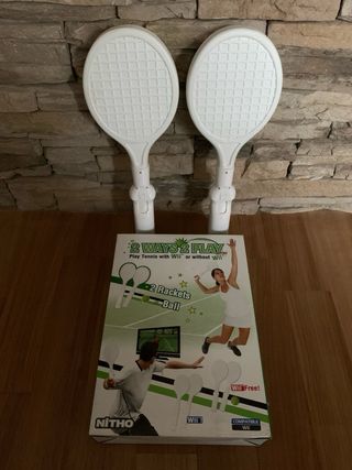 Accessori Wii Nintendo Racchette da Tennis