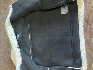 Cazadora biker efecto pelo 