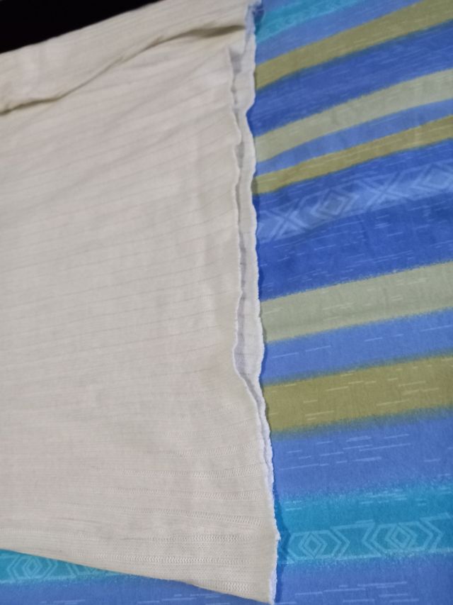 Maglione bianco lana girocollo