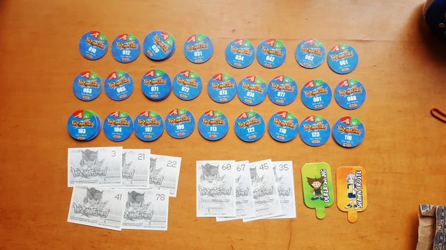 Tazos Inazuma Eleven