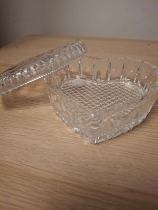 JOYERO O BOMBONERA  VIDRIO