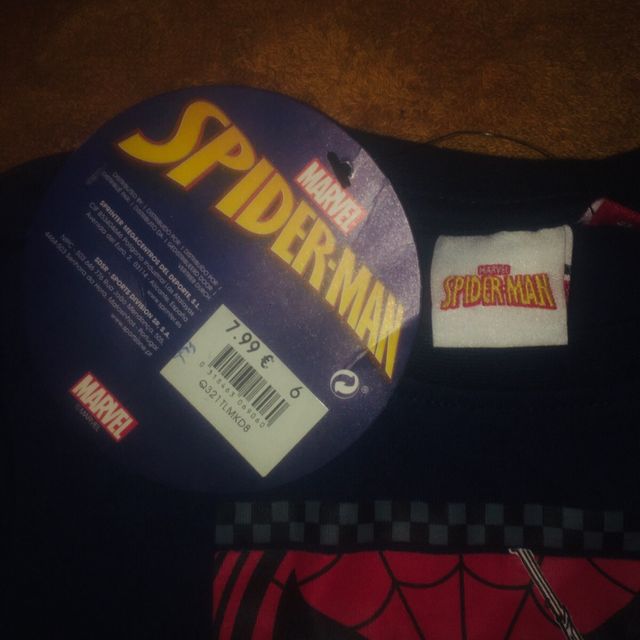 Camiseta Spederman niño pequeño