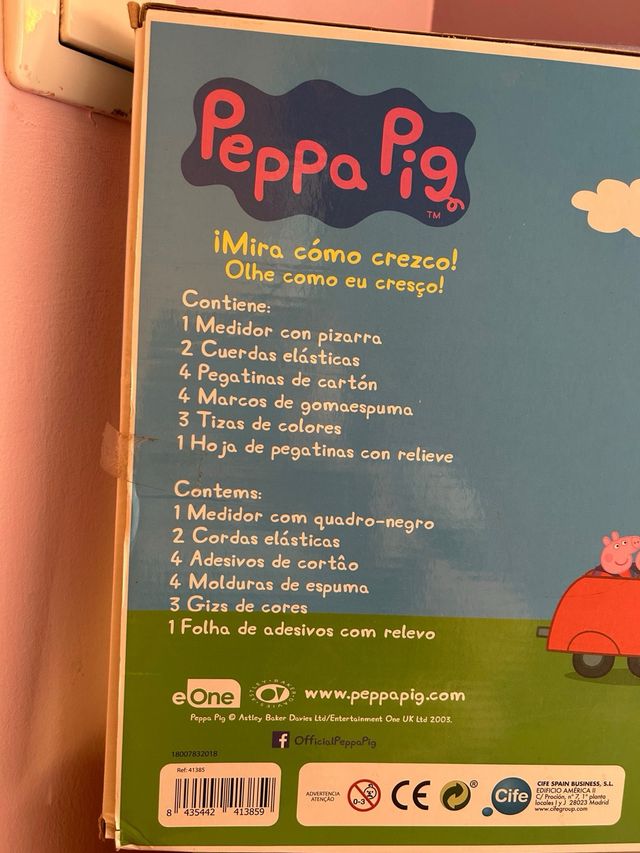 Medidor Peppa Pig
