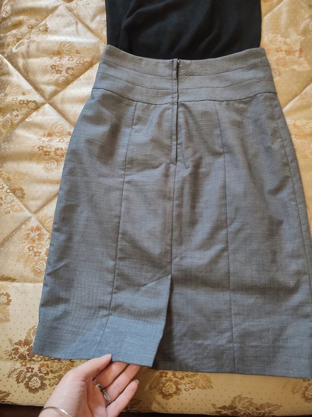 Set elegante donna gonna + maglioncino