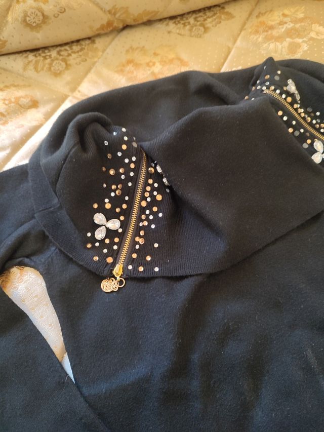 Set elegante donna gonna + maglioncino