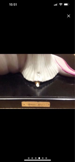 FIGURA ART DÉCO DE VITTORIO SABADIN. Años 80-90