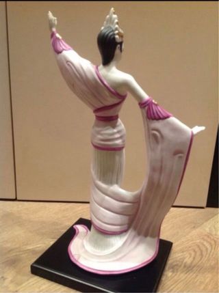 FIGURA ART DÉCO DE VITTORIO SABADIN. Años 80-90