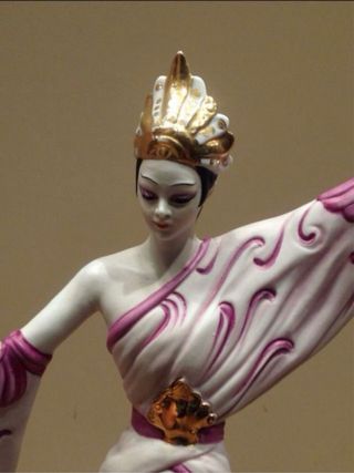 FIGURA ART DÉCO DE VITTORIO SABADIN. Años 80-90