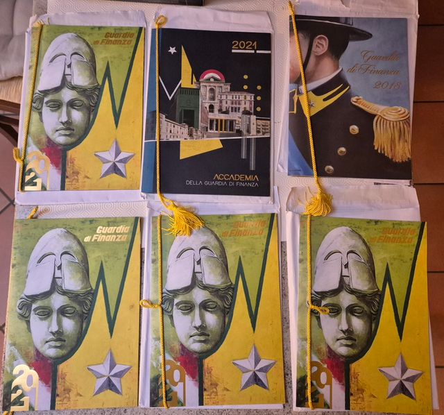 Calendari storici Guardia di Finanza