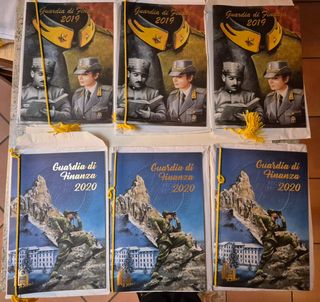 Calendari storici Guardia di Finanza