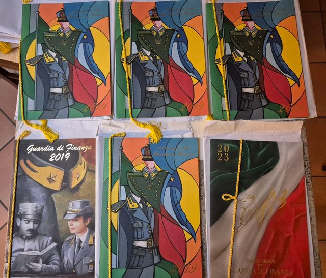 Calendari storici Guardia di Finanza