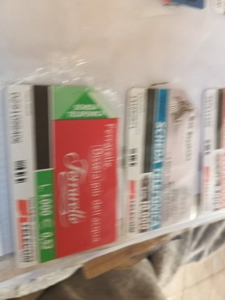 Schede telefoniche rare a tiratura bassissima