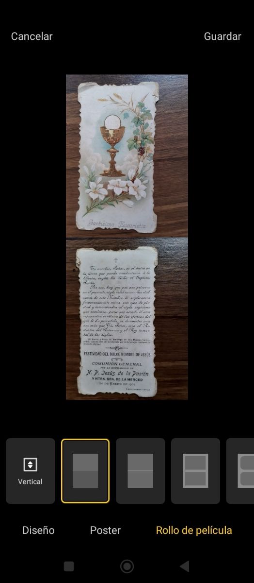 Estampa reliquia de 1901 Hdad Pasión Sev