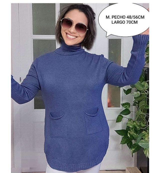 Jersey Cisne con bolsillos