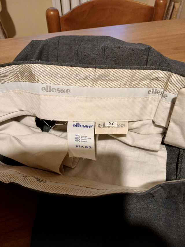 Pantaloni uomo grigio