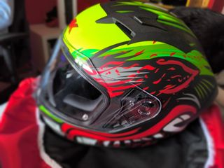 Casco mota