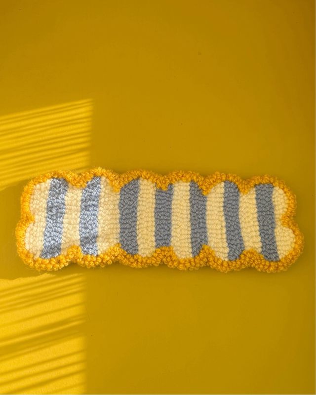 Tapete bordado handmade