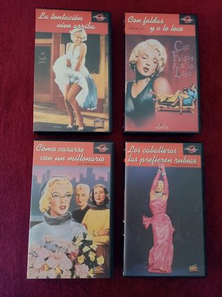 Colección Marilyn 4 VHS