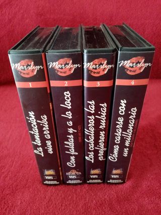 Colección Marilyn 4 VHS