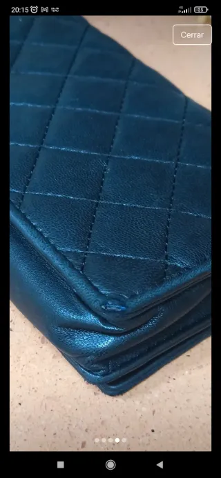 Bolso de Purificación García de piel negro