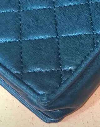 Bolso de Purificación García de piel negro