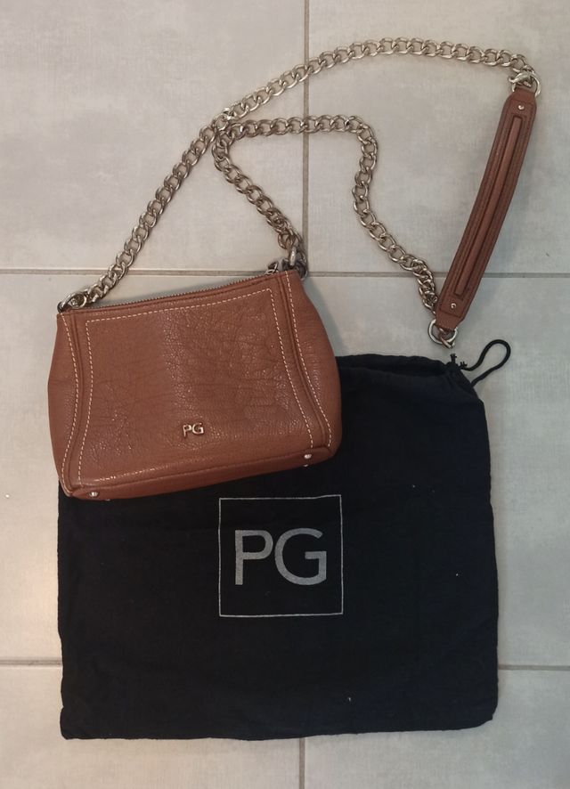 Bolso de Purificación García de piel negro