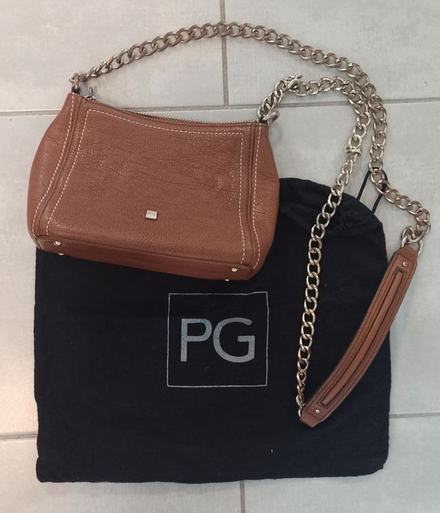 Bolso de Purificación García de piel negro
