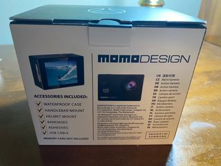 Action camera Momo Design nuova