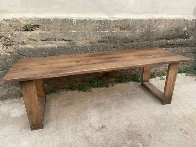 Mesa madera maciza 240cm