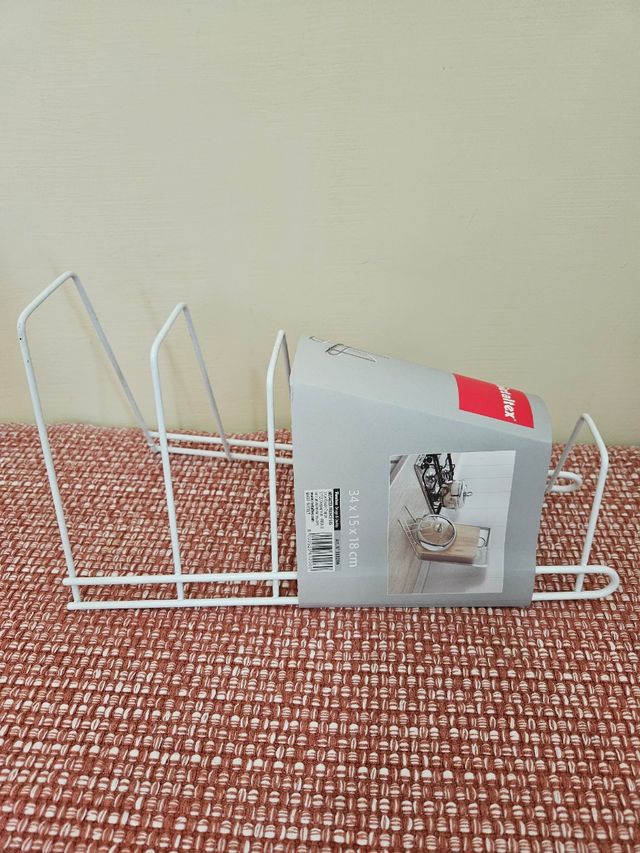 Portacoperchi Sector Metaltex Bianco