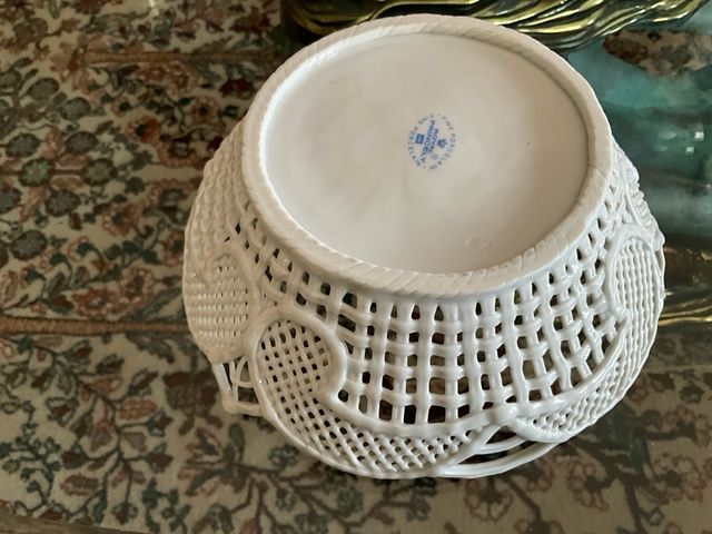 Cuenco de porcelana blanca Royal