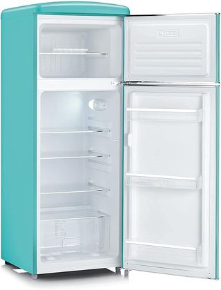 Nevera vintage Frigorífico Combi de estilo Retro