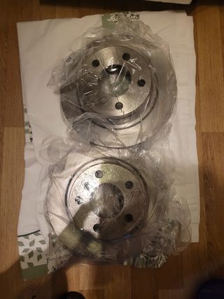 Discos de freno traseros bmw serie 1