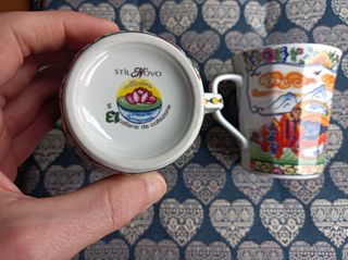 2 tazze in porcellana StilNovo