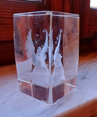 Angelo custode in 3D