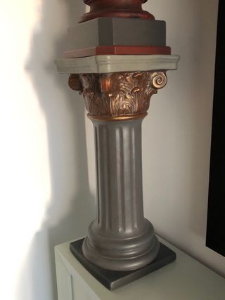 Escultura clásica réplica busto romano