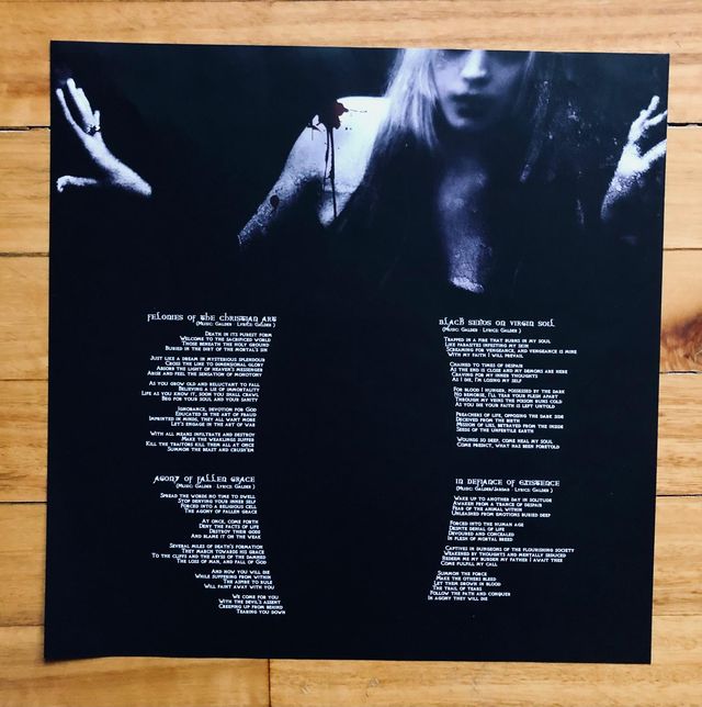 Gold Vinyl Old Man's Child In Defiance Of Existenc