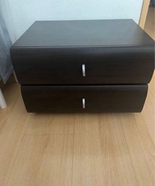 Cama somier 2 mesitas comoday colchon