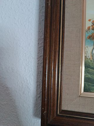 Cuadro al óleo paisaje de Domingo