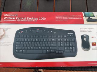 Microsoft teclado y mouse inalámbricos 