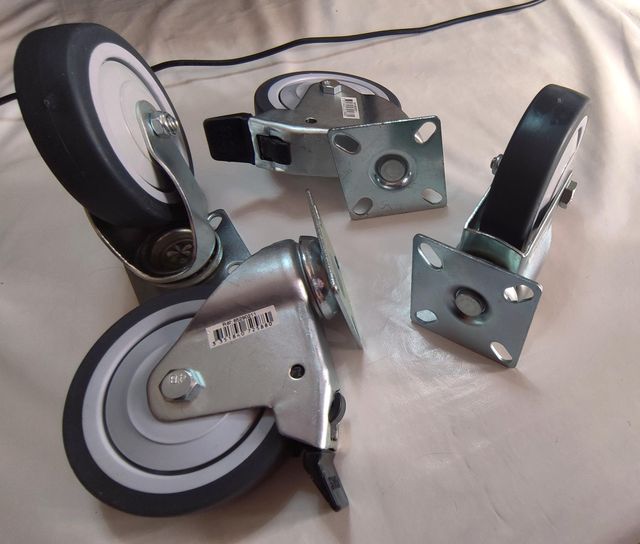 Ruedas mueble diámetro 100 mm