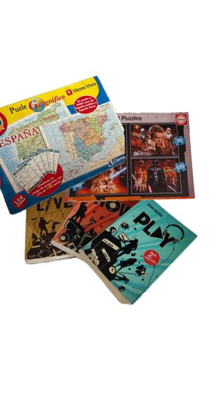 Lote Juguetes y libros