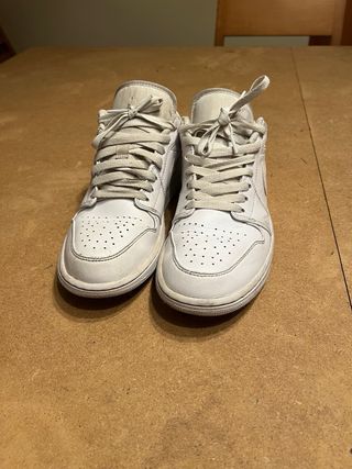 Air Jordan 1 low blancas