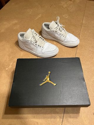 Air Jordan 1 low blancas