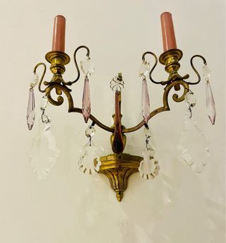 Candelero pared vintage