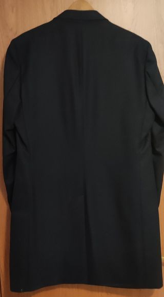 Cappotto blu scuro classico Marzotto