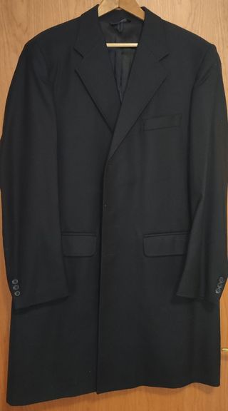 Cappotto blu scuro classico Marzotto